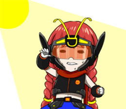 J-HERO GIRL sticker #9431616