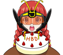 J-HERO GIRL sticker #9431623