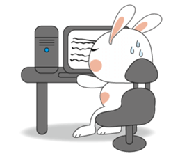 FUN FUN BUNNY sticker #9431718