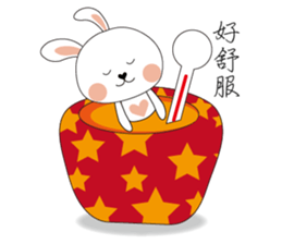 FUN FUN BUNNY sticker #9431725