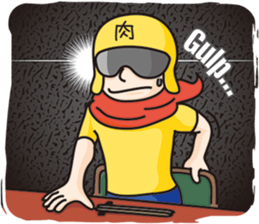 [ENG ver.] niku-ranger5:we meet meat sticker #9432159