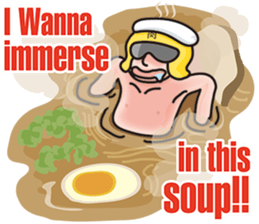 [ENG ver.] niku-ranger5:we meet meat sticker #9432162