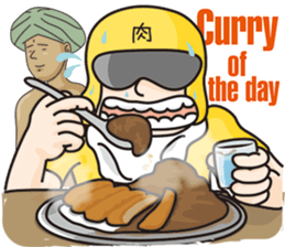 [ENG ver.] niku-ranger5:we meet meat sticker #9432168