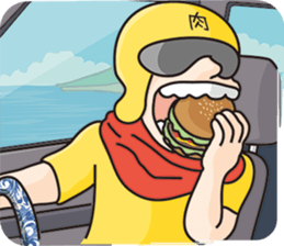 [ENG ver.] niku-ranger5:we meet meat sticker #9432174