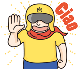 [ENG ver.] niku-ranger5:we meet meat sticker #9432183