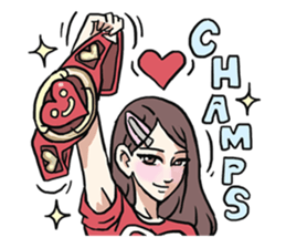 AsB - Comic Girls & 100 Love + sticker #9432624