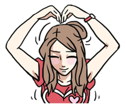 AsB - Comic Girls & 100 Love + sticker #9432625