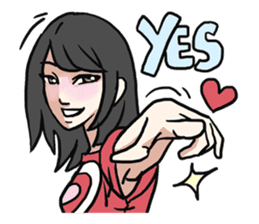 AsB - Comic Girls & 100 Love + sticker #9432628