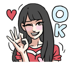 AsB - Comic Girls & 100 Love + sticker #9432630