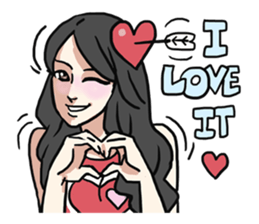 AsB - Comic Girls & 100 Love + sticker #9432631