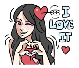 AsB - Comic Girls & 100 Love + sticker #9432631