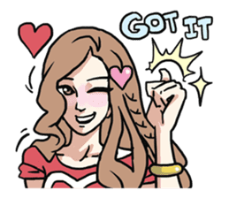AsB - Comic Girls & 100 Love + sticker #9432634