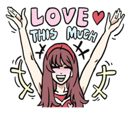 AsB - Comic Girls & 100 Love + sticker #9432637