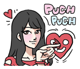 AsB - Comic Girls & 100 Love + sticker #9432644