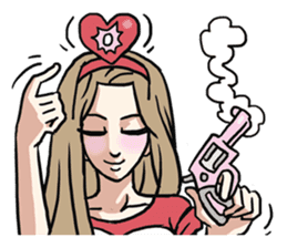 AsB - Comic Girls & 100 Love + sticker #9432650