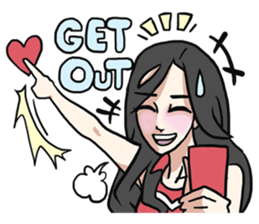 AsB - Comic Girls & 100 Love + sticker #9432652