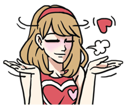 AsB - Comic Girls & 100 Love + sticker #9432653