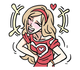 AsB - Comic Girls & 100 Love + sticker #9432659