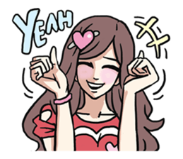 AsB - Comic Girls & 100 Love + sticker #9432660