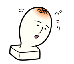 Mr.Mochida is rice cake sticker #9432905