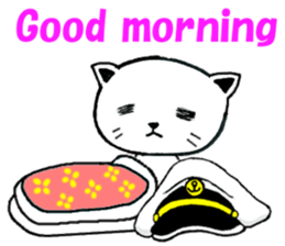 DandyCat -Captain- English version sticker #9433469