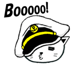 DandyCat -Captain- English version sticker #9433490