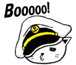 DandyCat -Captain- English version sticker #9433490
