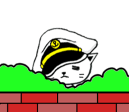 DandyCat -Captain- English version sticker #9433499