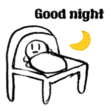 The Straight Faced Man (Eng ver.) sticker #9433505