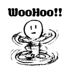 The Straight Faced Man (Eng ver.) sticker #9433526