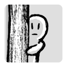 The Straight Faced Man (Eng ver.) sticker #9433534