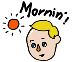 Bald is not a disease.((ENGLISH ver.)) sticker #9433585