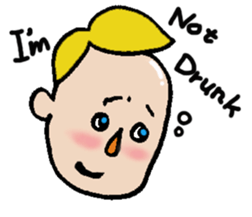 Bald is not a disease.((ENGLISH ver.)) sticker #9433593