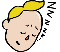 Bald is not a disease.((ENGLISH ver.)) sticker #9433601