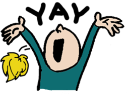 Bald is not a disease.((ENGLISH ver.)) sticker #9433603