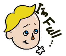 Bald is not a disease.((ENGLISH ver.)) sticker #9433607