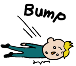 Bald is not a disease.((ENGLISH ver.)) sticker #9433608