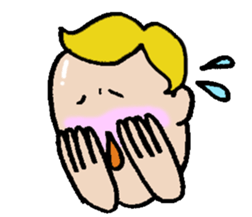 Bald is not a disease.((ENGLISH ver.)) sticker #9433610