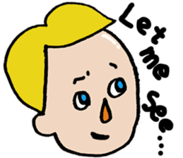 Bald is not a disease.((ENGLISH ver.)) sticker #9433617