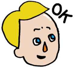 Bald is not a disease.((ENGLISH ver.)) sticker #9433621