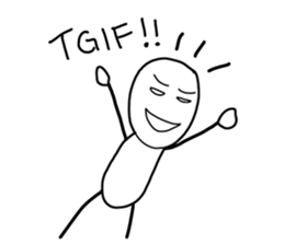 Manusia Lidi sticker #9433634