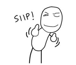 Manusia Lidi sticker #9433642