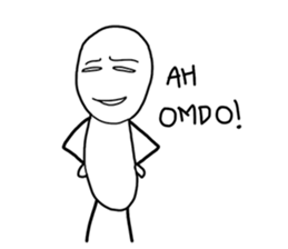 Manusia Lidi sticker #9433646