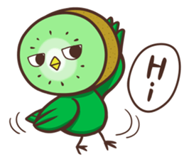 Iyo valve Kiwi Birds sticker #9433787