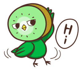 Iyo valve Kiwi Birds sticker #9433787