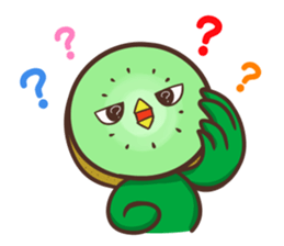 Iyo valve Kiwi Birds sticker #9433816