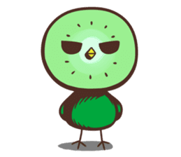 Iyo valve Kiwi Birds sticker #9433817