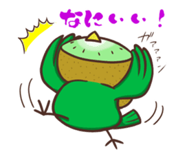 Iyo valve Kiwi Birds sticker #9433819