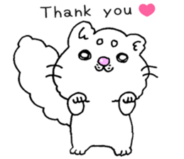 little white munchkin sticker #9434105