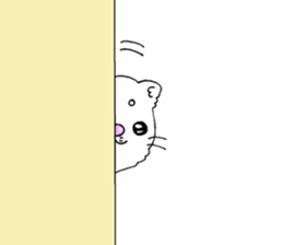 little white munchkin sticker #9434120